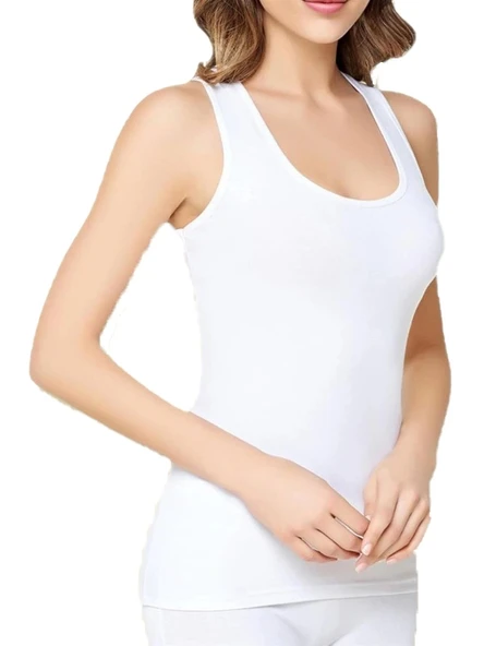 Tutku 136 Kadın Ribana Kalın Askılı Atlet ürün görseli 1