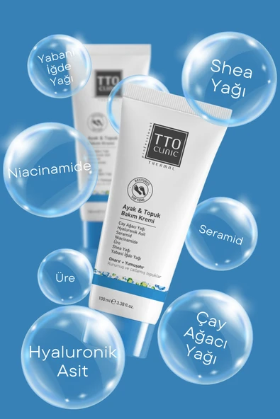 TTO Clinic Ayak & Topuk Bakım Kremi 100 ml - Resim 3