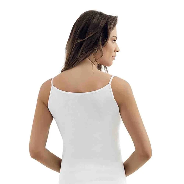 Şahinler MB006 Kadın Motifli İp Askılı Atlet No:56 (XL) - Resim 2