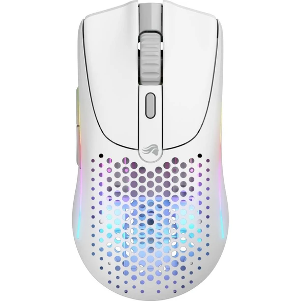Glorious Model O 2 Mini 57 Gram 6 Düğmeli Kablosuz Oyuncu Mouse Beyaz ürün görseli 1