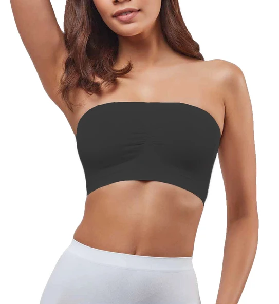 Elite Life 776 B-09 Kadın Destekli Straples Atlet - Resim 3