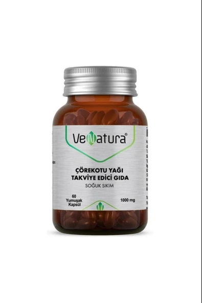 Venatura Çörekotu Yağı 1000 mg 60 Yumuşak Kapsül ürün görseli