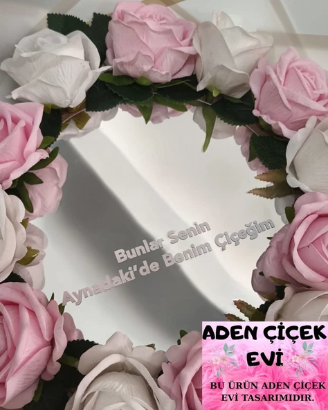 BUNLAR SENİN AYNADAKİ BENİM ÇİÇEĞİM SEVDİKLERİNİZE ÖZEL GÜN HEDİYESİ - Resim 2
