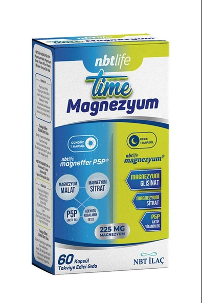 Nbt Life Time Magnezyum 60 Kapsül ürün görseli
