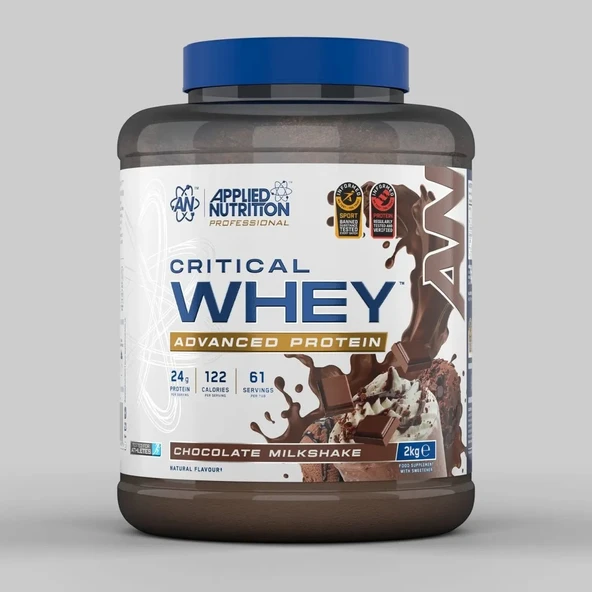 Applied Nutrition Critical Whey Protein 2kg Çikolata Aromalı ürün görseli 1