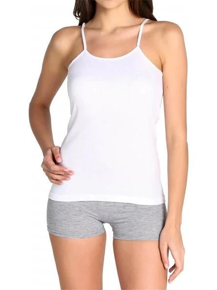 Tutku 135 Kadın Ribana İp Askılı Atlet ürün görseli 1