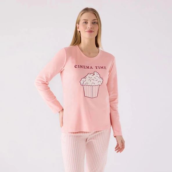 RolyPoly RP3479S Kadın Kışlık Pijama Takım - Resim 2