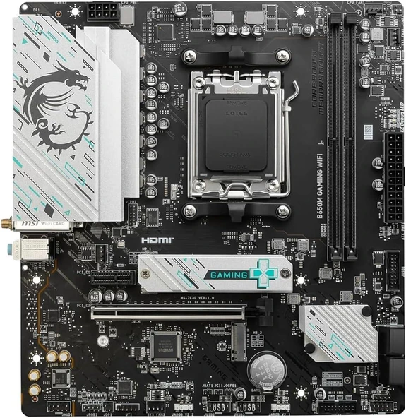 MSI B650M Gaming WIFI mATX AM5 ANAKART - Resim 5