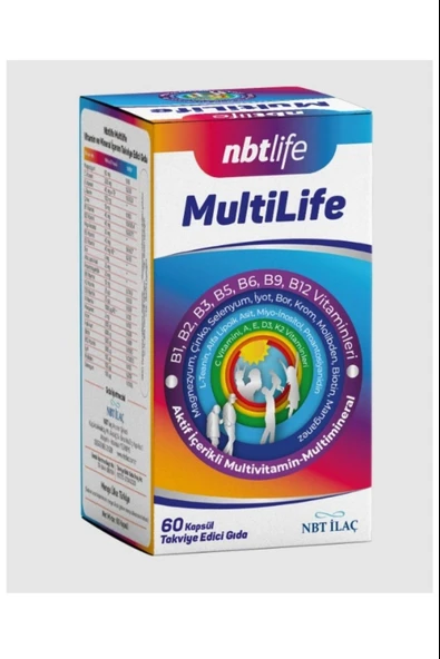 NBT Life Multilife 60 Kapsül ürün görseli