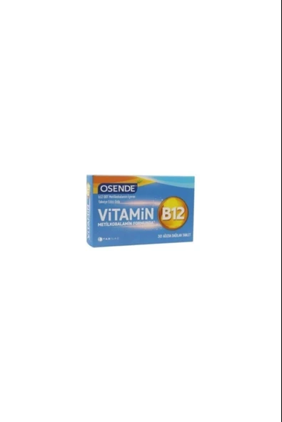 Osende Vitamin B12 30 Tablet ürün görseli