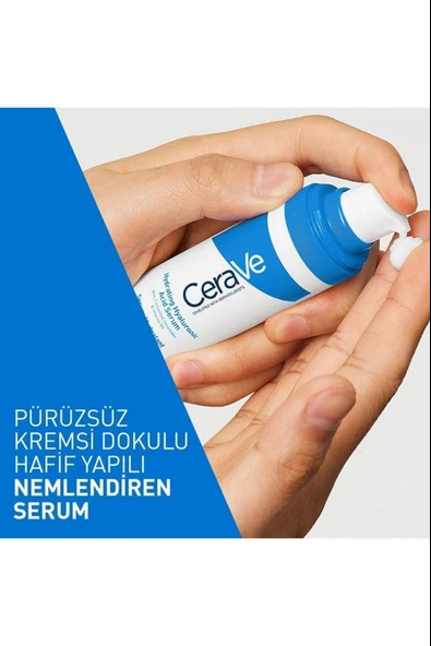 CeraVe Nemlendiren Hyalüronik Asit Serum 30 ml - Resim 4