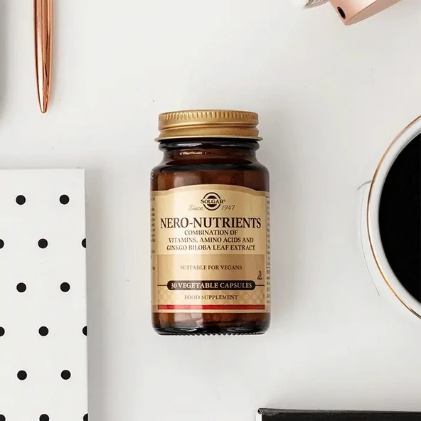 Solgar Nero Nutrients 30 Kapsül - Resim 3