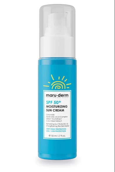 Maruderm Nemlendirici Güneş Kremi SPF+50 50 ml - Resim 3