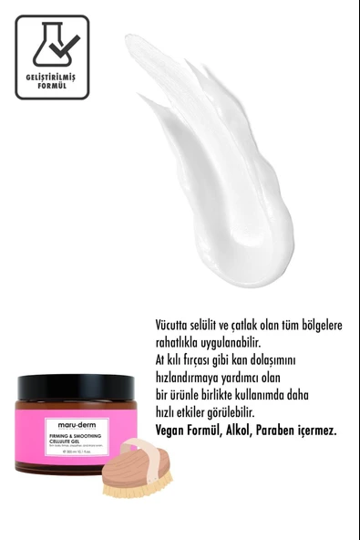 Maruderm Sıkılaştırıcı Çatlak Ve Selülit Kremi 300 ml - Resim 2