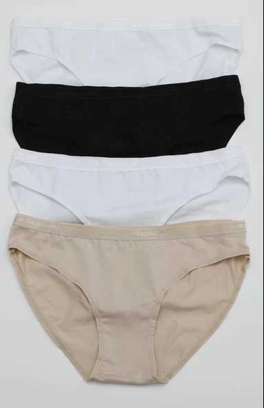 Öztaş 2801 Kadın Modal Bikini Külot 4'lü  Paket ürün görseli 1