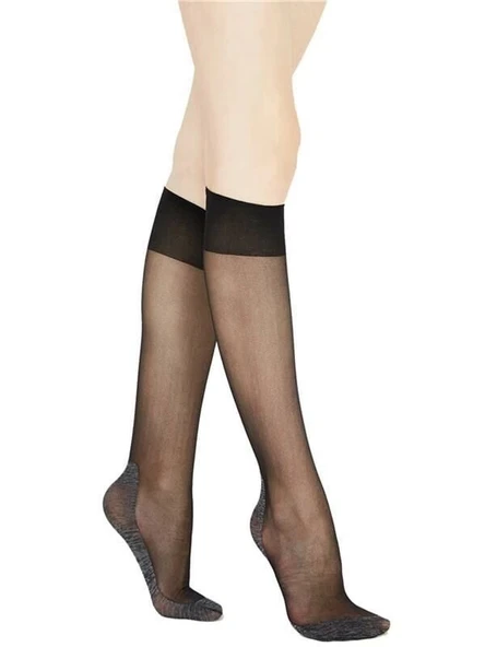 Penti Konfor Pamuk Taban Pantolon Dizaltı Çorap - Resim 4