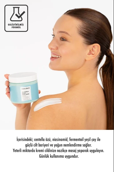 Maruderm Vücut Nemlendirici Centella Repair Onarıcı 400 ml Krem - Resim 3
