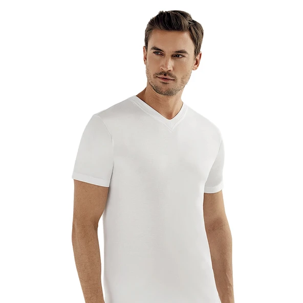 Şahinler ME008 Erkek V-Yaka Fanila No:56 (XL) ürün görseli 1