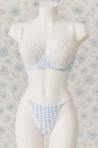 JUPİEL Pötikare Sütyen Takımı ürün görseli