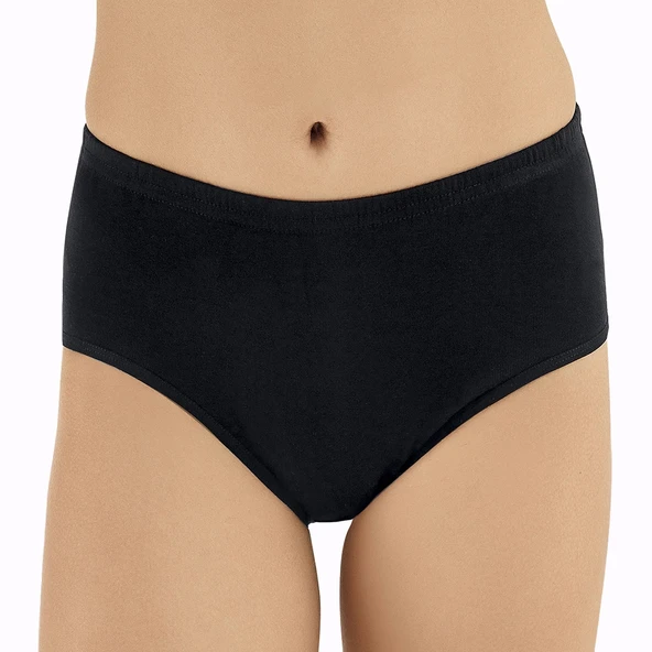 Şahinler MB008R Kadın %100 Pamuk Ribana Kom Külot no:60 (XXL) - Resim 3