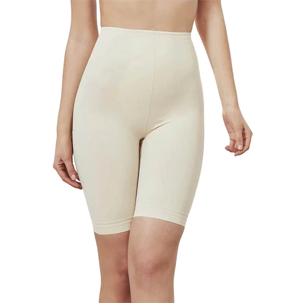 Anıl 2445 Bel Lastiği Kaymaz Alttan Açılır Şort Korse - Resim 3