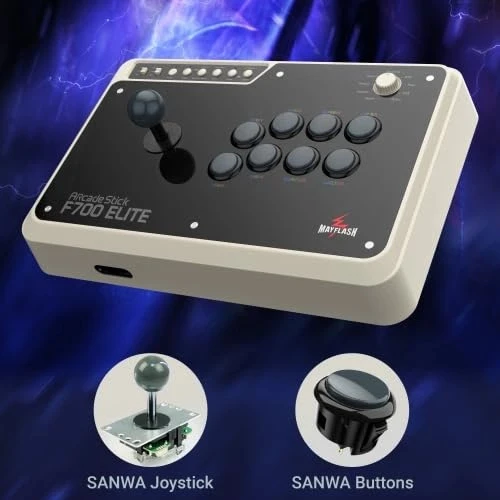 Mayflash Arcade Fight Stick F700 Elite Kablolu ve Kablosuz Bluetooth - Uyumlu Cihazlar Açıklamada - Resim 5