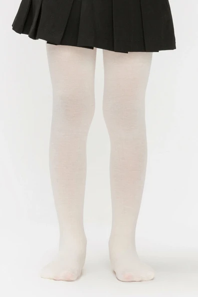 Penti Çocuk Extra Cotton Pamuklu Düz Külotlu Çorap - Resim 2