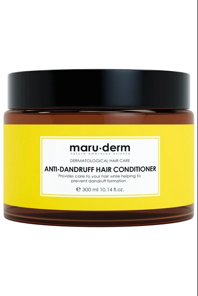 Maruderm Kepeğe Karşı Etkili  Normal Yağlı Saçlar Vegan Saç Kremi 300 ml - Resim 4