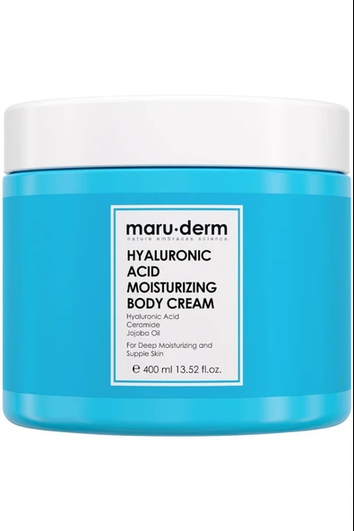 Maruderm Hyaluronic Acid Moisturizing Body Cream 400 ml ürün görseli
