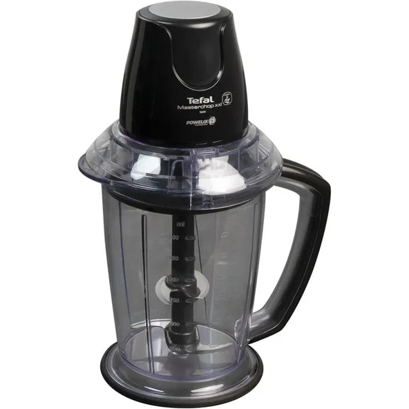 Tefal Masterchop Powelix Maxi XXL 500 W 4 Bıçaklı Doğrayıcı - Siyah ürün görseli
