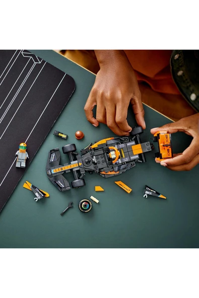 LEGO ® Speed Champions 2023 McLaren Formula 1 Yarış Arabası 76919- 9 Yaş+ İçin Yapım Seti (245 Parça) - Resim 10