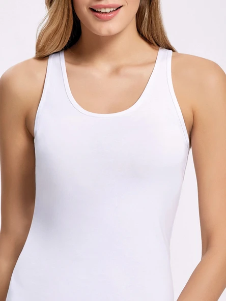 Berrak 2031 Kadın Geniş Askılı Modal Atlet - Resim 2