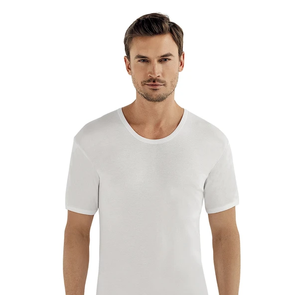 Şahinler ME019 Erkek Ribana Kısa Kol Atlet No:56 (XL) ürün görseli 1