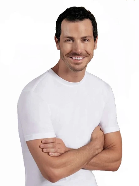 Şahinler ME003 O-Yaka Kısa Kol Atlet No:56 (XL) - Resim 2