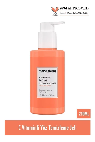 Maruderm C Vitamini Yüz Yıkama Jeli 200 ml - Resim 2