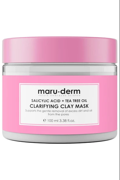 Maruderm Salisilik Asit Çay Ağacı Yağı Kil Maskesi 100 ml ürün görseli