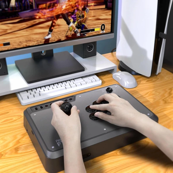 Mayflash Arcade Fight Stick F700 Kablolu ve Kablosuz Bluetooth - Uyumlu Cihazlar Açıklamada - Resim 6