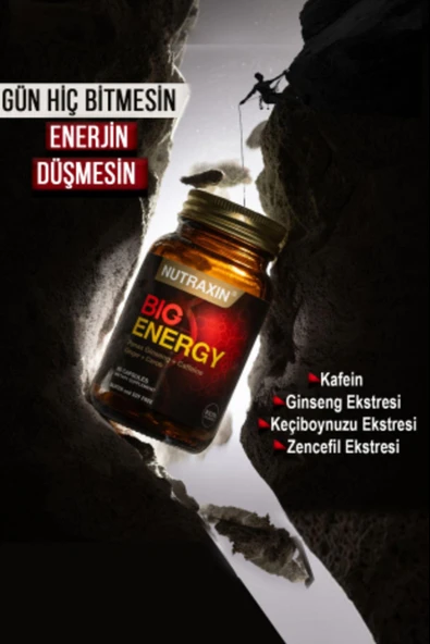 Nutraxin Big Energy 60 Kapsül - Resim 3