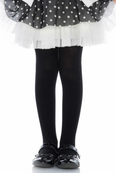 Penti Çocuk Extra Cotton Pamuklu Düz Külotlu Çorap - Resim 3