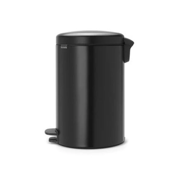 Brabantia Newicon Matt Black Pedallı Çöp Kutusu 20 Lt. - Resim 3