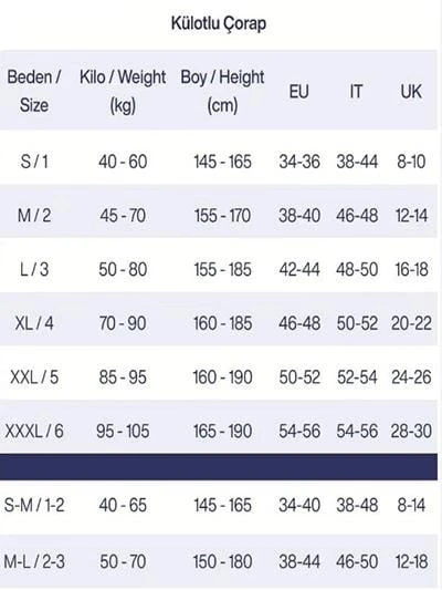 Penti Stil Külotlu Çorap - Resim 3