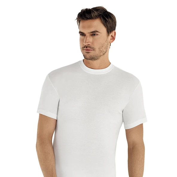 Şahinler ME022 Erkek Ribana O-Yaka Kısa Kol Atlet No:56 (XL) ürün görseli 1