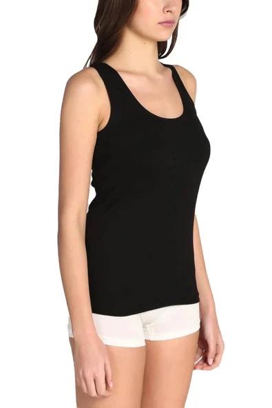 Tutku 136R Kadın Ribana Kalın Askılı Renkli Atlet ürün görseli 1