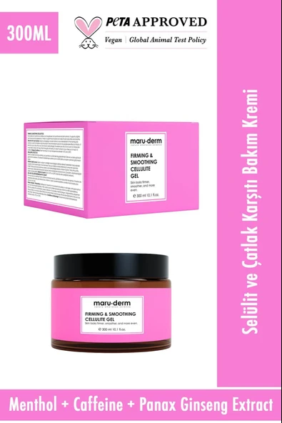 Maruderm Sıkılaştırıcı Çatlak Ve Selülit Kremi 300 ml ürün görseli