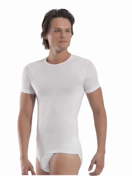 Elegant 1902 Erkek Modal O-Yaka Kısa Kol Atlet ürün görseli 1