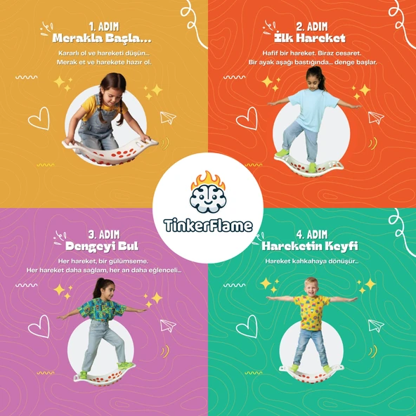 Wizzy Çocuk Denge Oyuncağı – Enerji Atımı, Denge Gelişimi ve Duyu Bütünleme - Resim 3