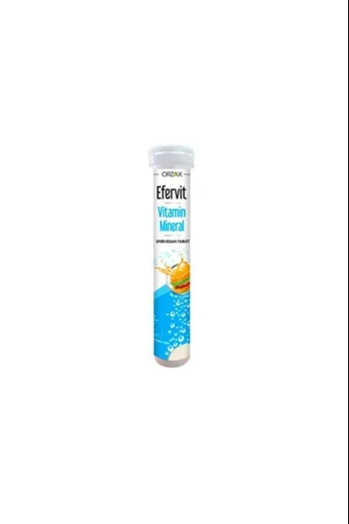Ocean Efervit Vitamin Mineral 20 Efervesan Tablet ürün görseli