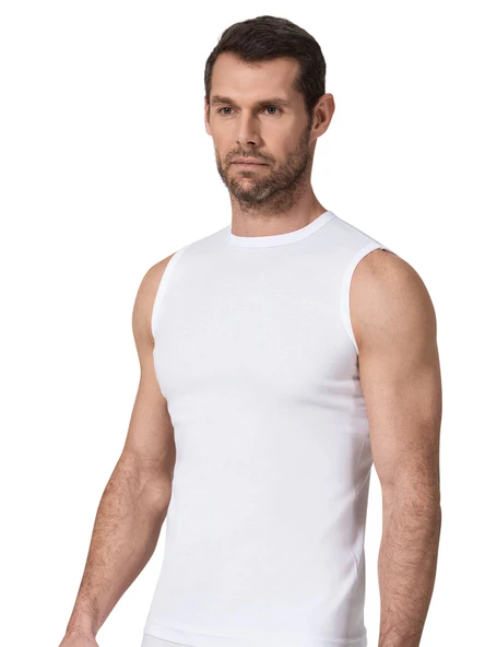 Namaldı 119 Ribana Erkek Kolsuz O-Yaka Body Atlet ürün görseli 1