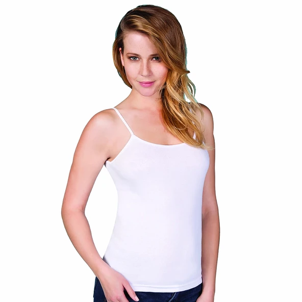 Berrak 2036 Mat Ribana Biyeli İp Askılı Atlet S ürün görseli 1