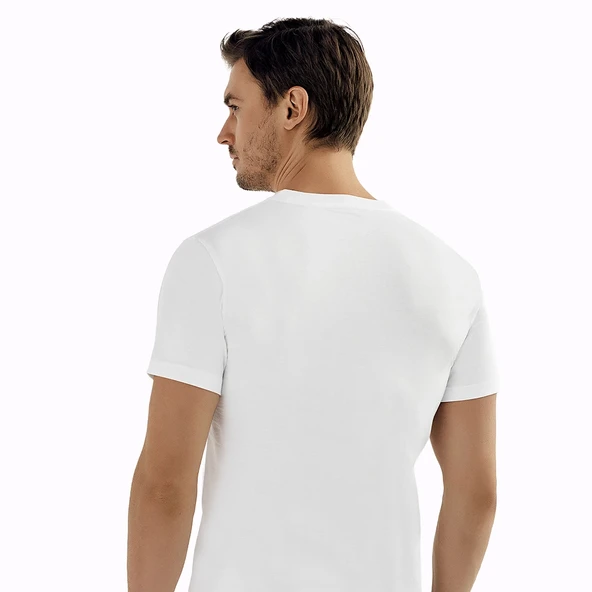 Şahinler ME008 Erkek V-Yaka Fanila No:56 (XL) - Resim 2